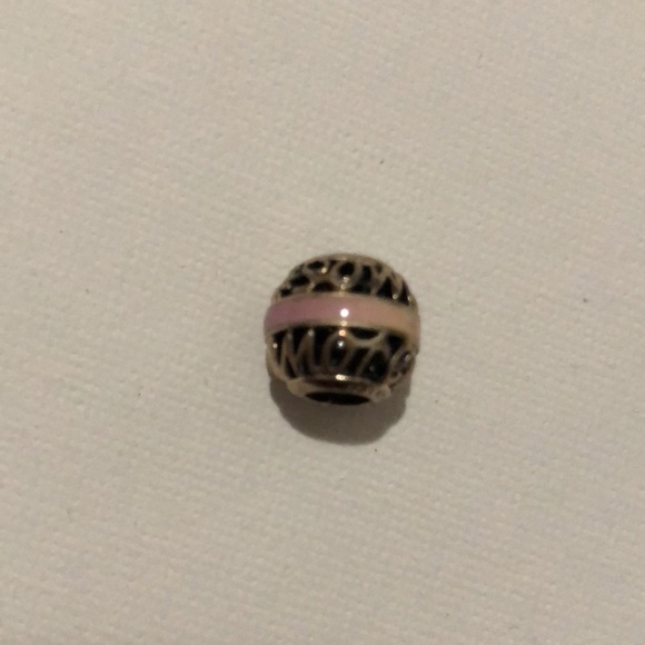 Silver pandora charm purple to white gradient - Picture 4 of 4